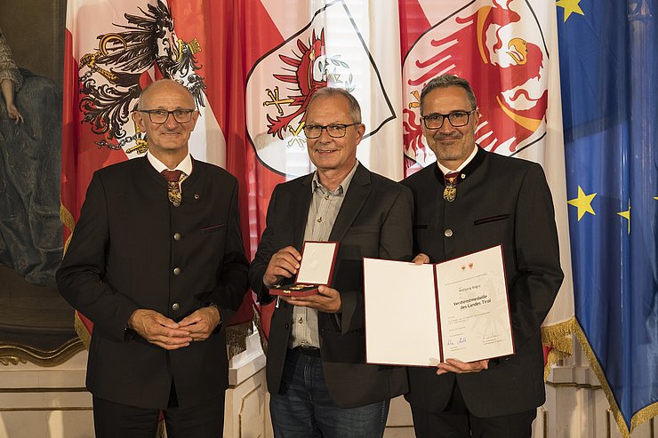 © Land Tirol/Sedlak Verdienstmedaille