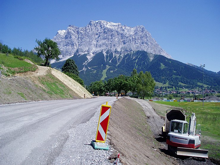 Fertigstellung Ungebundene Tragschicht