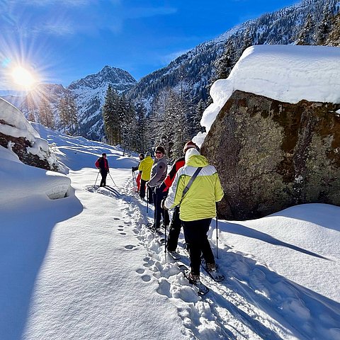 Schneeschuhwanderung
