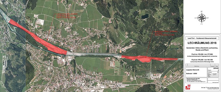 © Land Tirol/Köck Schotterentnahme LECH