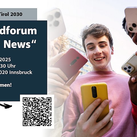 Jugendliche mit Handy