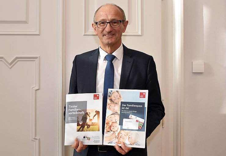 Familienlandesrat Toni Mattle: „Die gemeinsame Freizeit innerhalb der Familie ist besonders in Pandemiezeiten wichtig für die Lebensqualität und den Zusammenhalt.“