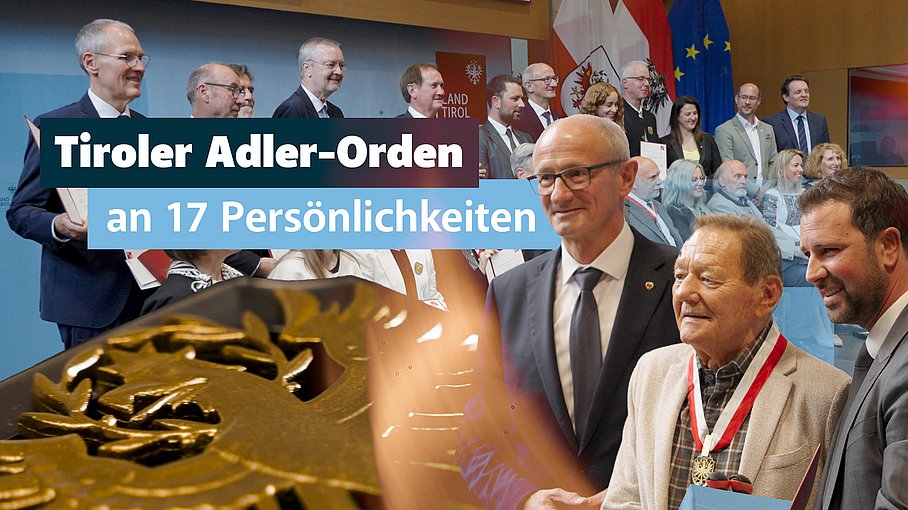 © Land Tirol/Raggl Verleihung Tiroler Adler-Orden 2024
