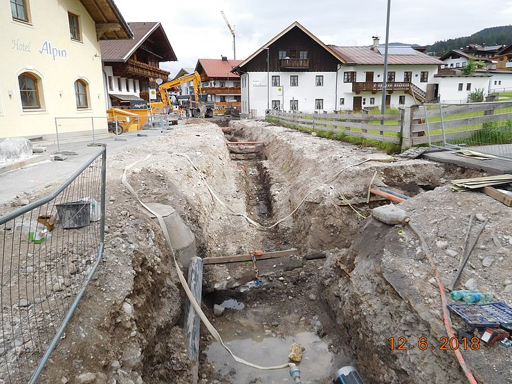 © Land Tirol/Somweber Bernhard Bauabschnitt 2: Leitungsbau Bereich Alpin