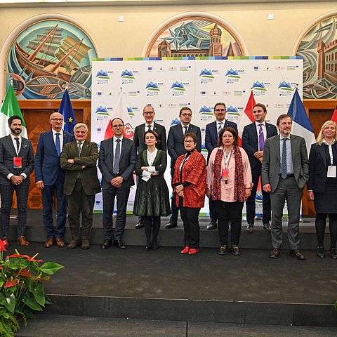 Die politischen VertreterInnen der EUSALP-Regionen trafen sich in Trient zur Generalversammlung. 