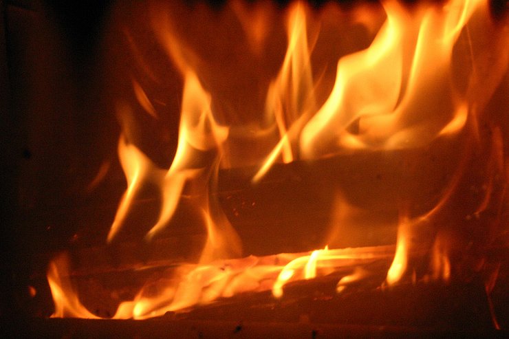 Kaminfeuer